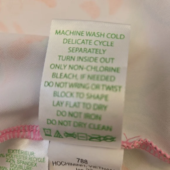 LILLY PULITZER LUXLETIC ANAIA ACTIVE DRESS UPF 50+ JOURNEY TO THE JUNGLE SIZE M - Picture 8 of 8